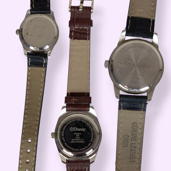 Set of 5 Mickey Mouse Disney Watches - As Is - Picture 6 of 7